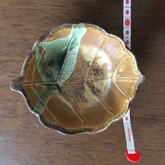 【未使用】葉型　深小皿　5枚の画像