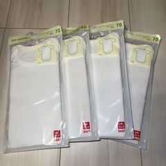 UNIQLO コットンメッシュインナー　70