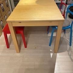 【決まりました】お譲りします！IKEA イケア　ダイニングテーブルの画像