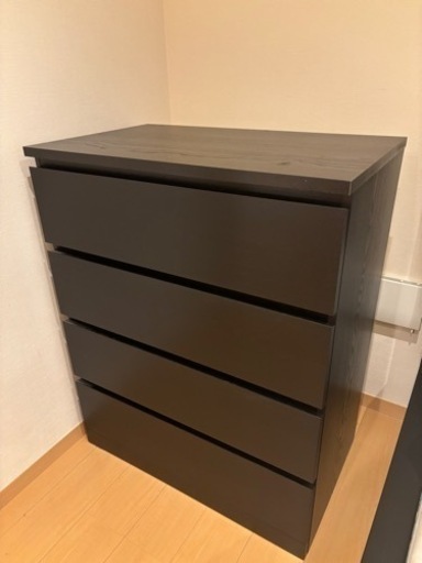 IKEA タンス4段　マルム