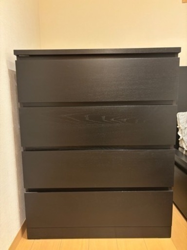IKEA タンス4段　マルム