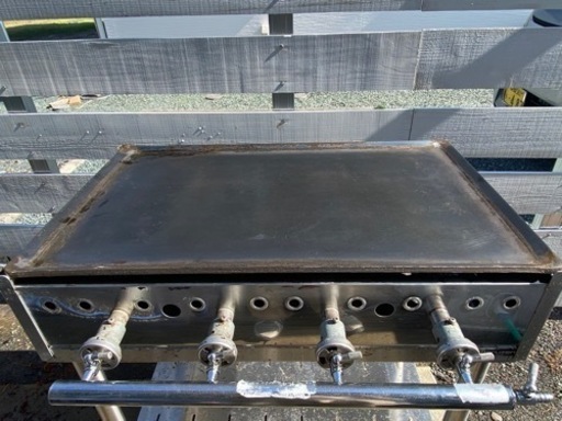 鉄板セット プレス鉄板焼  LP プロパンガス グリドル