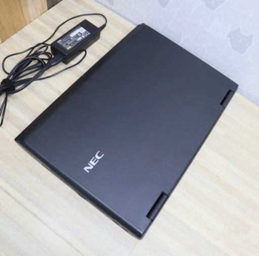 美品 NEC  秒速起動　高性能Core i3+新品SSD256GB＋メモ8GB
