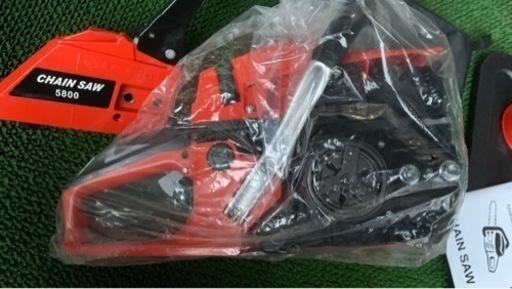 新品未使用! エンジンチェーンソー ハイパワー58cc 55cm