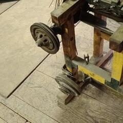 藁編み機、わら編み機、レトロ道具の画像