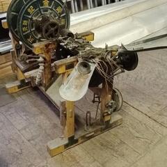 藁編み機、わら編み機、レトロ道具の画像