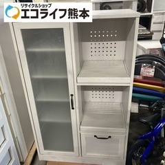 キッチン収納　ボード付き