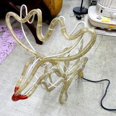 動作OK! トナカイ 電飾 クリスマス ディスプレイ 装飾 ネオン ライト 照明 札幌市 中央区 南12条の画像