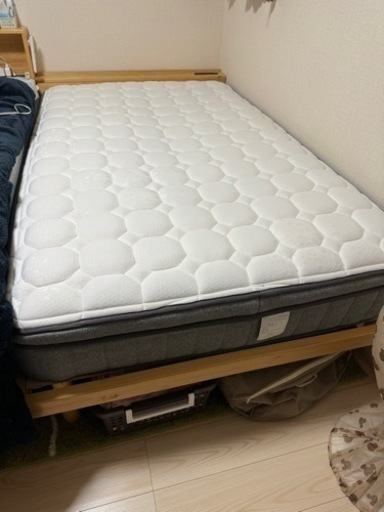 セミダブル　マットレスセット