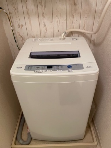 2016年製AQUA6キロ洗濯機(運搬可能)