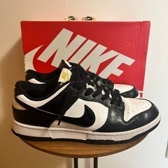 NIKE ナイキ ダンクロー　DUNK LOW SE ワールドチャンプ　パンダ　ver2.0 スニーカー ジョーダン　　27cm 美品の画像