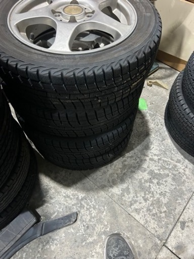 155/65R14 ヨコハマアイスガード　アルミ付き