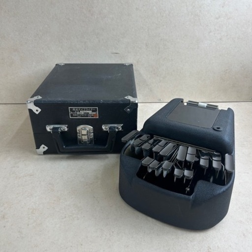 d1110502 超希少品 日本タイプライター株式会社 速記タイプライター SG-1 昭和レトロ オブジェ 置物 看板 備品 インテリア 現状品 中古品