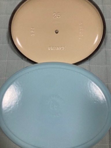 【お譲り先決定しました】美品 ル・クルーゼ ホーロー鍋 25 32L
