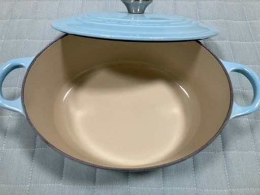 【お譲り先決定しました】美品 ル・クルーゼ ホーロー鍋 25 32L