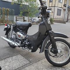 走行距離少なめのホンダ　リトルカブ50　FI 黒　売ります。の画像