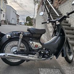 走行距離少なめのホンダ　リトルカブ50　FI 黒　売ります。の画像