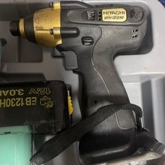 日立　電動ドライバーの画像