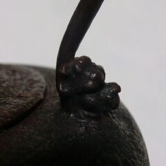 ★ 唐獅子蓋、★南部鉄器、鉄瓶 ★ 煎茶道具 急須  骨董 アンティーク 画像参照★お手数をおかけしますが。プロフィール必読ですの画像