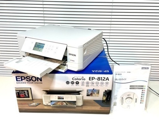 箱あり インク付 美品 エプソン EPSON プリンター EP-812A