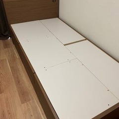 NITORI シングルベッド ジオチェスト 40J MBR