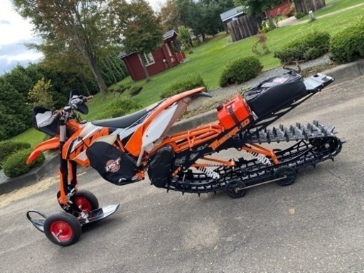 スノーバイク！