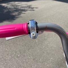 【14インチ】子供用自転車 補助輪付き【ピンク】の画像