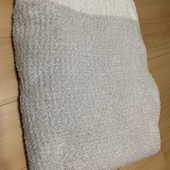 【毛布】無印良品・ワッフルニット毛布
