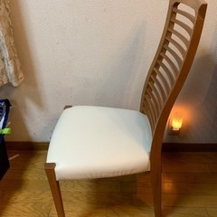 ★オシャレ★ダイニングチェアー4脚セット　お話し中ですの画像