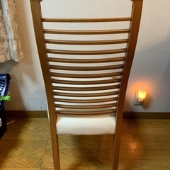 ★オシャレ★ダイニングチェアー4脚セット　お話し中ですの画像