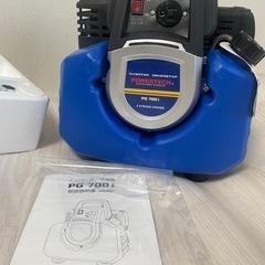 インバータ発電機 PG 700i パワーテック社製