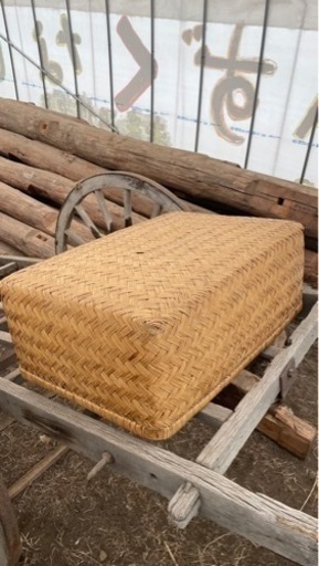 【セール！】【レトロ】行李/梱　籠