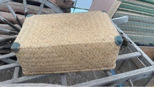 【セール！】【レトロ】行李/梱　籠