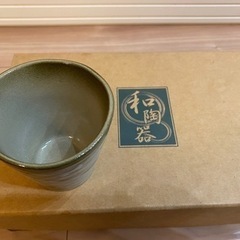 和陶器　湯呑み　5点セット　未使用品の画像