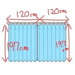リネンカーテン(大きめ)の画像