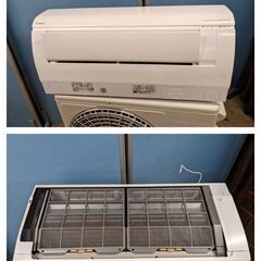 日立 ルームエアコン 白くまくん 2022年製 RAS-W28M(W)/RAC-W28M おもに10畳用の画像