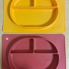 【受渡者決定】ベビーシリコン食器