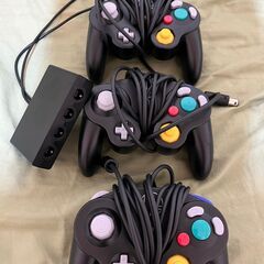 ゲームキューブコントローラ、変換アダプタ　スイッチSWITCH