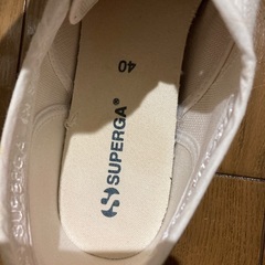 スペルガ　SUPERGA ホワイト　スニーカー　40の画像