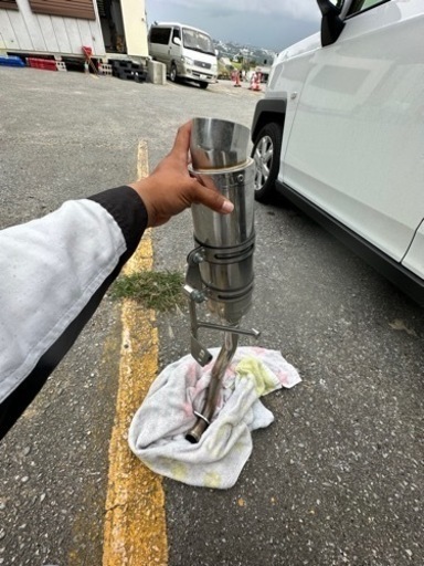 シグナスZ 社外マフラー