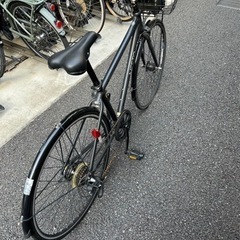 自転車中古　八千円　鍵付き