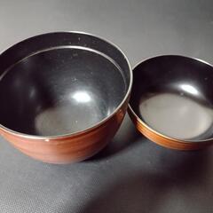 蓋付き汁椀✕５の画像