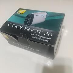 ゴルフ 距離計 Nikon クールショット 20 電池付き