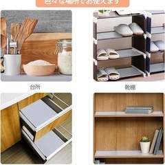 WochiTV 食器棚シート キャビネットシェルフ (透明, 30*300cm)の画像