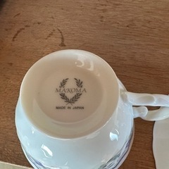 MAKOMA ティーカップ　2つセット　中古　カップ&ソーサーの画像