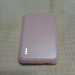 ◇ワイヤレス充電マグネット式モバイルバッテリー（5000mAh）の画像