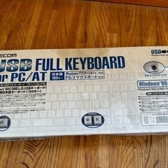 中古　キーボード　ELECOM エレコム　の画像