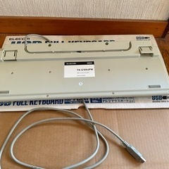 中古　キーボード　ELECOM エレコム　の画像