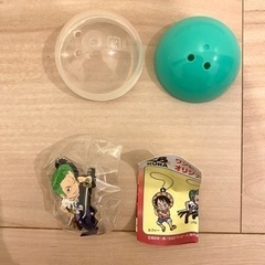 【おまけ付】おもちゃ くら寿司　ガラポン　ワンピース　ゾロ　キー...