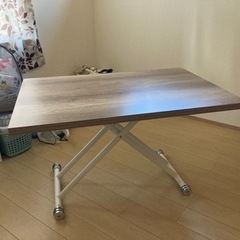 ★☆新品・未使用☆★値下げ対応有＊ガス圧式昇降テーブルの画像